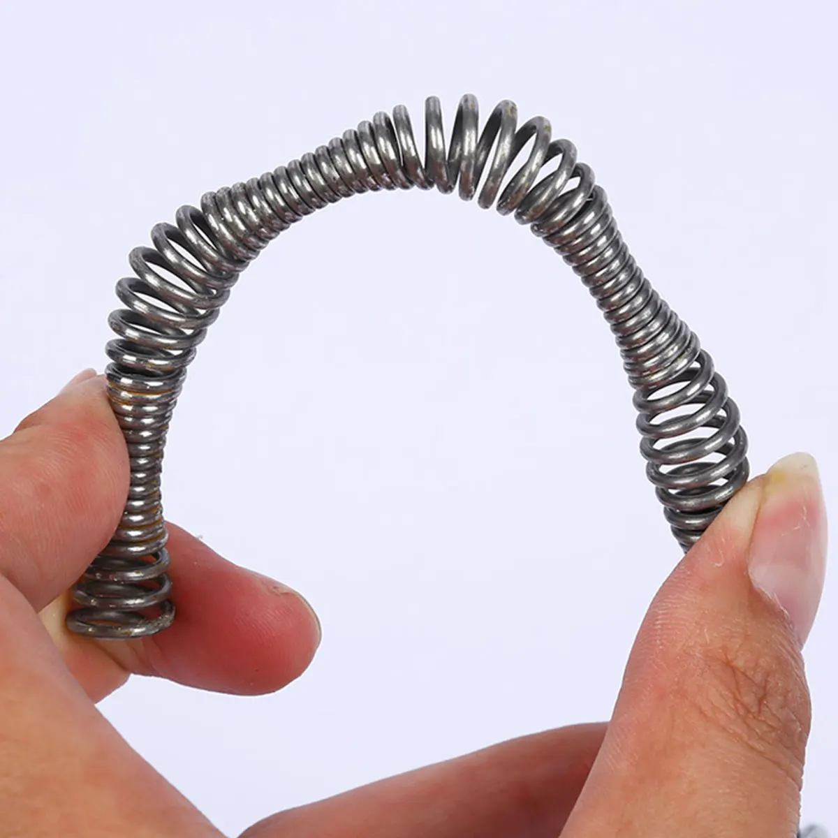 Manual Drain Pipe Cleaner Auger Tool for Bathroom Sink