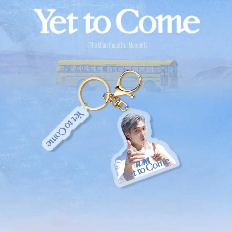 2022 Hallyu New Album PROOF YET TO COME Acrylic Keychain JIMIN SUGA Same Accessories Fan Gift Couple Jewelry