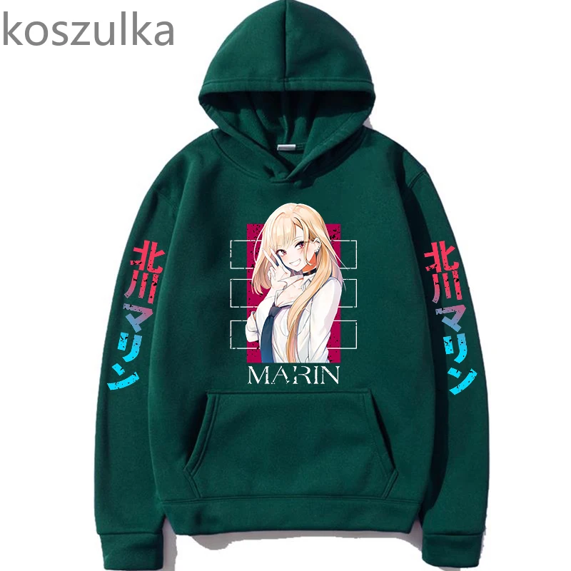 My Dress-Up Darling Anime Hoodie Harajuku Unisex Printed Long-sleeved Hoodies For Men/Women Marin kitagawa Sweatshirt Clothes trendy hoodies for women Hoodies & Sweatshirts