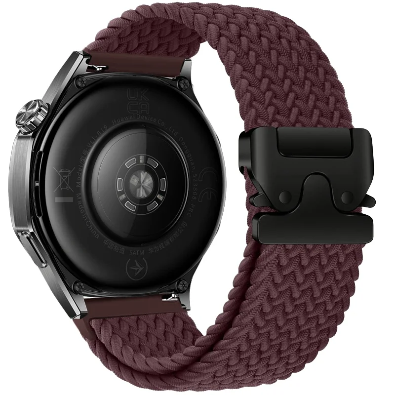 Braided Nylon Loop Strap – Versatile and Stylish Watch Bracelet, 22mm/20mm