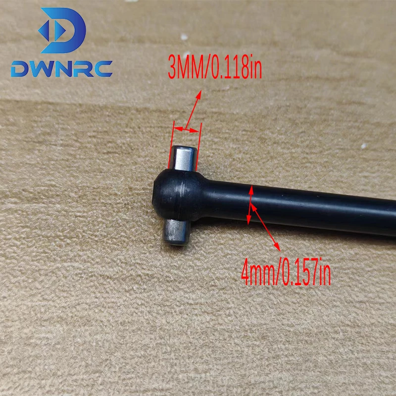 DWNRC1PCSSteelDriveShaftBackCenterDogboneReplacement4X131MM
