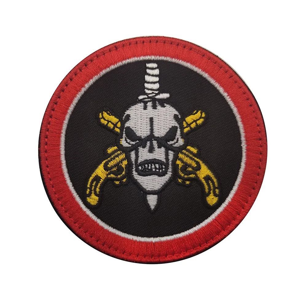 Description Picture 3 of itemBOPE Brazil Patches Armband Operacoes Especiais Embroidery Hook Loop Applique PVC Emblems badges