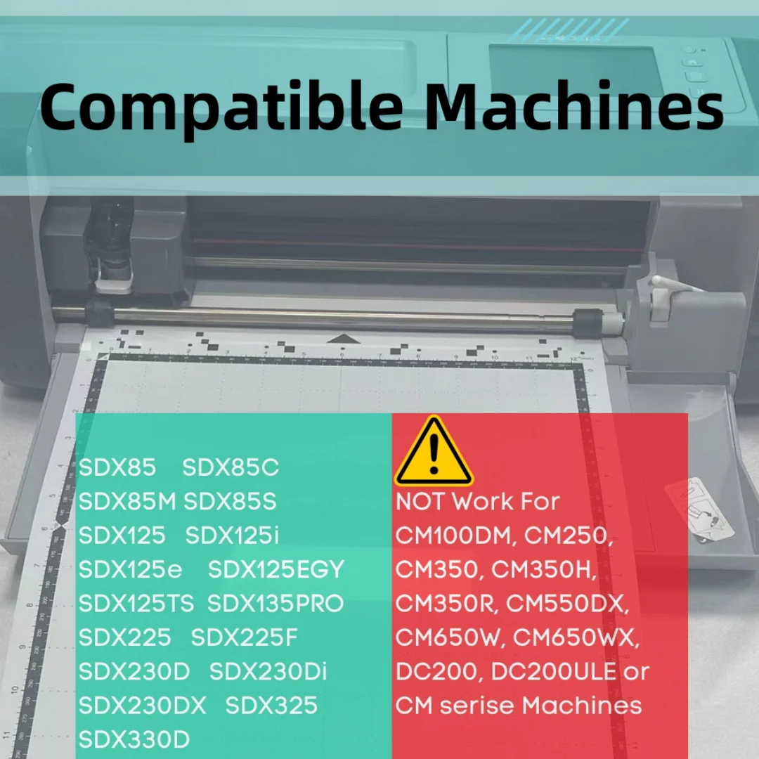 Cutting Mat For Brother scanncut adx series machines, 12x24in Adhesive Mat for Cardstock, Vinyl,Foam and More