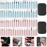 41Pcs Stainless Steel Plug Terminal Removal Tool Wire Crimp Split Connectors Pin Extractor Kit with Storage Box Car Repair Tools 1