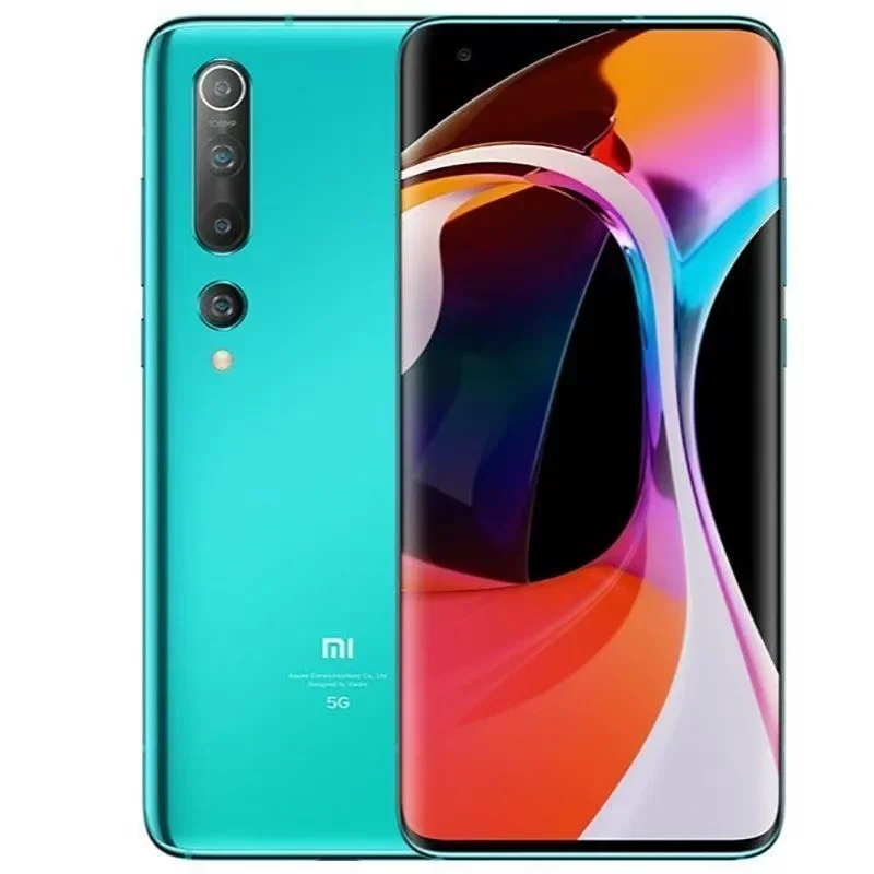 Xiaomi 10 Android 6.67 inch 5G Smartphone Qualcomm Snapdragon 865 RAM 12GB ROM 256GB 4780 mAh Global Firmware HyperOS 1.0 108mp