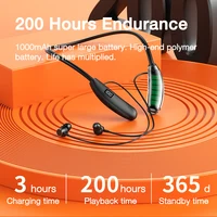EARDECO ENC Noise Reduction Wireless Bluetooth Headphones 200 Hours Playback Sport Earphones Neckband Headphone Waterproof Bass - Image 2