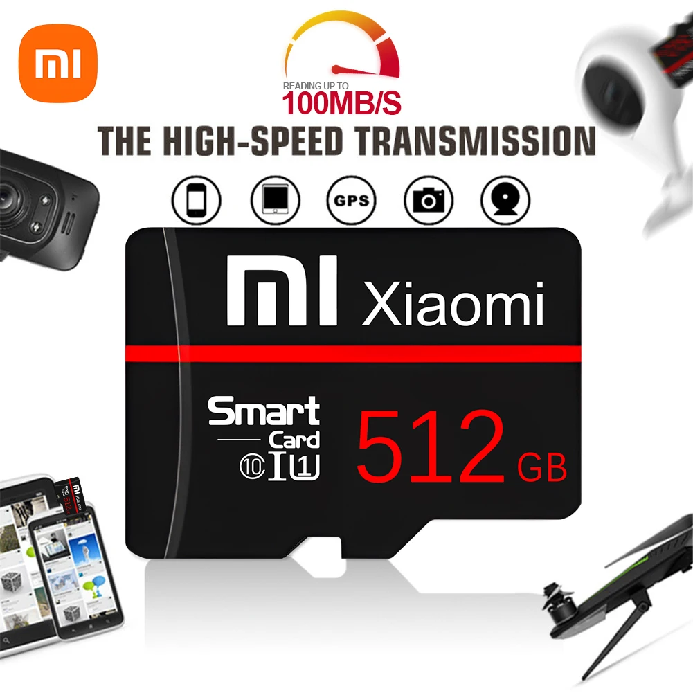 Xiaomi Micro Tf Sd Card Class10 128Gb Cartao De Memoria 32Gb Sd Card 512Gb 1Tb Micro Flash Memory Card Per Nintendo Switch