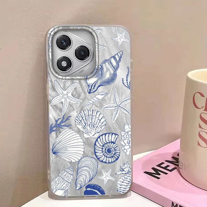 Seashell Starfish Shark Ocean-Inspired Phone Case Cover