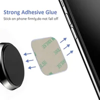 1/2/5pcs Non-magnetic metal plate - used for car phone holders Magnetic mobile phone stand universal adhesive sheet - Image 4