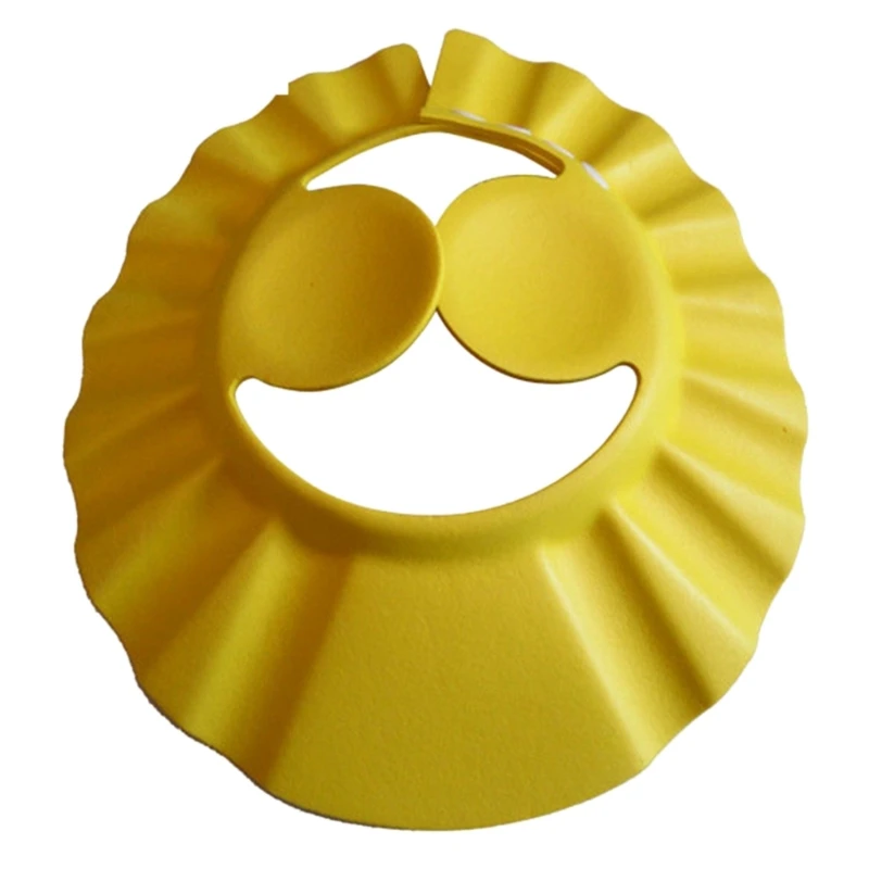 Baby Shower Soft EVA Shampoo Hat Eyes Ears Protections Soft Adjustable Visor Hat for Infant Kids Children Adjustable