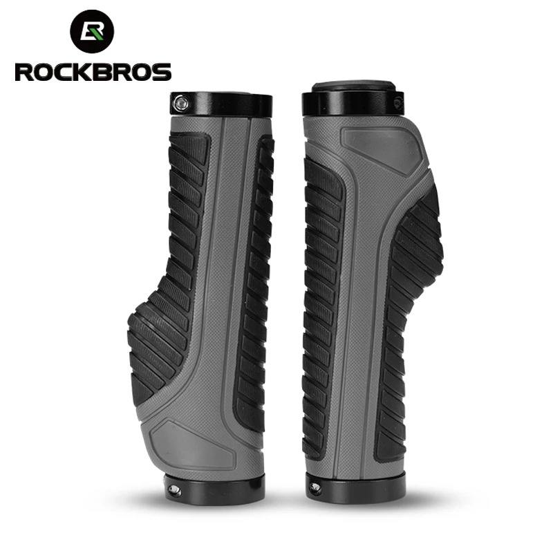 Impugnatura per manubrio per Mountain Bike Cnc blocco Mtb ergonomico su impugnature per bicicletta in Silicone accessori per ciclismo antiscivolo ammortizzatore per parti  18