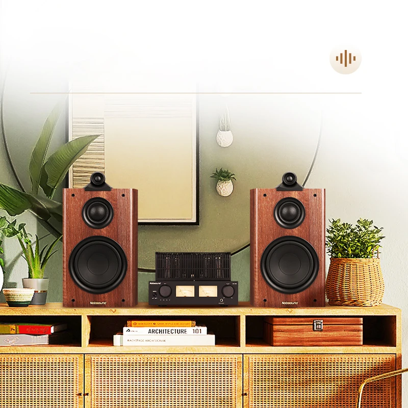 6.5 Inch Speaker Three-Way Passive Bookshelf Speaker 120W NS-Q3 HiFi Fever Monitor Audio 6ohm Home theater Sound Box