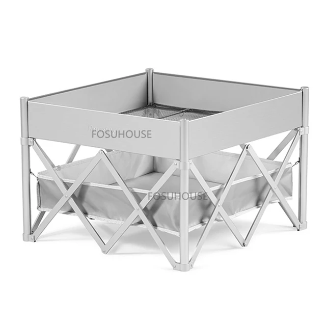 Modern Vas Tűz Gödrök Kültéri Fűtőkészülékekhez Grill Hordozható Kreatív Téli Szabadidős Kemping Tábortűz Keret - Image 2