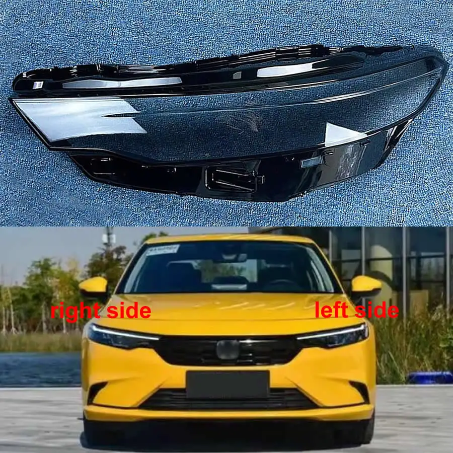 

For Honda Integra 2022 2023 Car Accessories Headlight Cover Transparent Lampshade Case Headlamp Shell Lens Plexiglass X