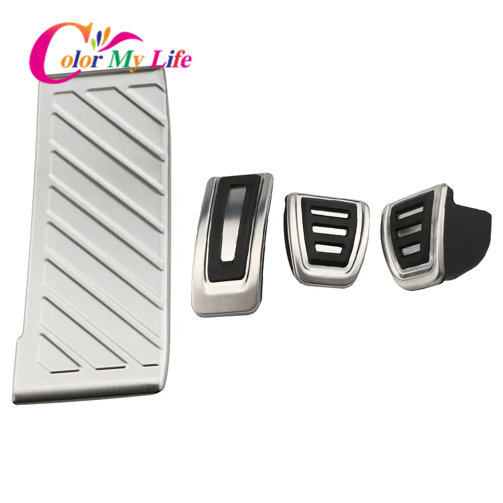 Car Pedal Covers for Volkswagen Skoda,car accessories,car pedals,pedal cover,stainless steel pedal cover