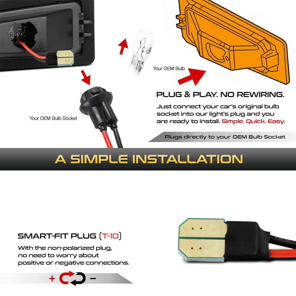 2Pcs    LED ȣ  ȣ ÷Ʈ  Mazda 2 2016 Mazda Mx-5 MX5 Miata 2016-UP