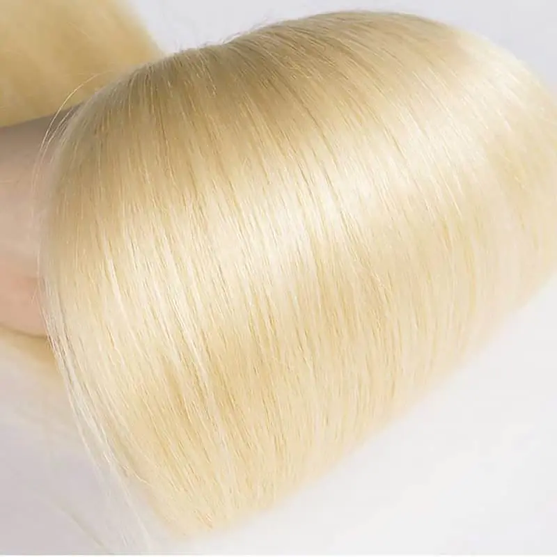 613 Honey Blonde Bundles Human Hair Straight Human Hair Extension Bundles Brazilian Remy 3 14-30 inch