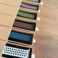 Pour Apple Watch 11 bandes S11 46mm/42/45mm 44mm 49mm 40/41mm Bracelet en Silicone Bracelet de Sport iWatch série 10 8 7 6 5 9 SE/Ultra3/2 1