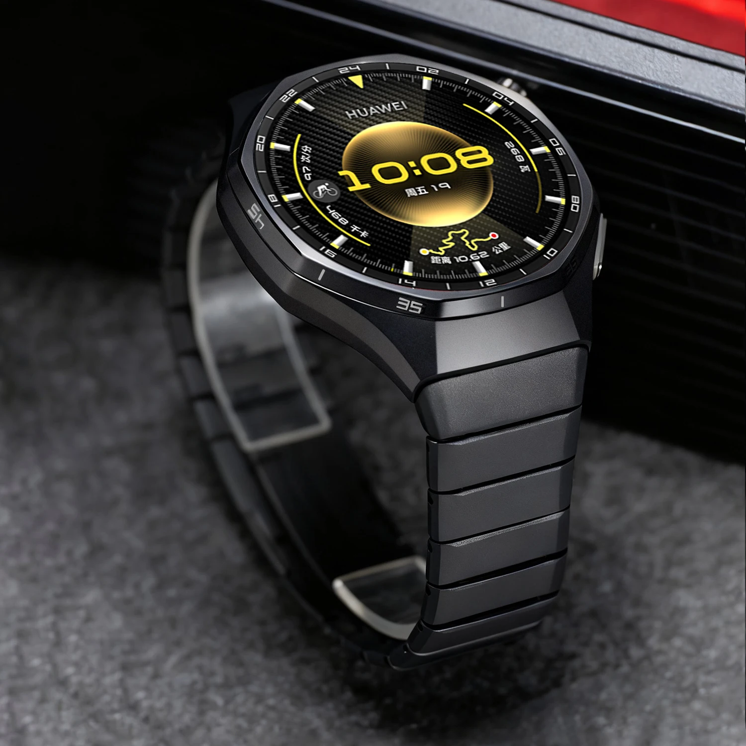 Official Titanium Luxury Band for Smartwatches - No Gaps Bracelet Strap