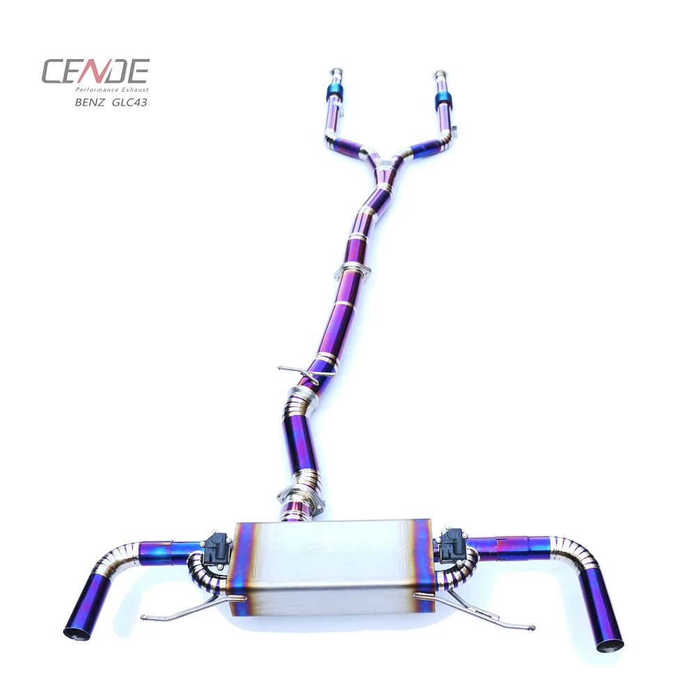 Sistema Di Scarico Completo Valvetronic Catback Da 2.5-3 Pollici Ad Alte Prestazioni Per Bmw M2 Competition M2C E87