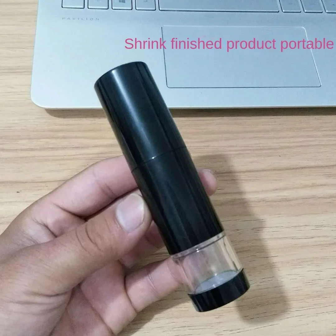 Description Picture 6 of item2 in 1 Foundation Brush Makeup Brush Empty Travel Blush with Refillable Loose Powder Bottle Jar Makeup Beauty Tools