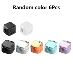 Cable Organizer Kit with Self - Adhesive Magnetic Clips - Adjustable, Multifunctional Solution (Random Color 6Pcs)