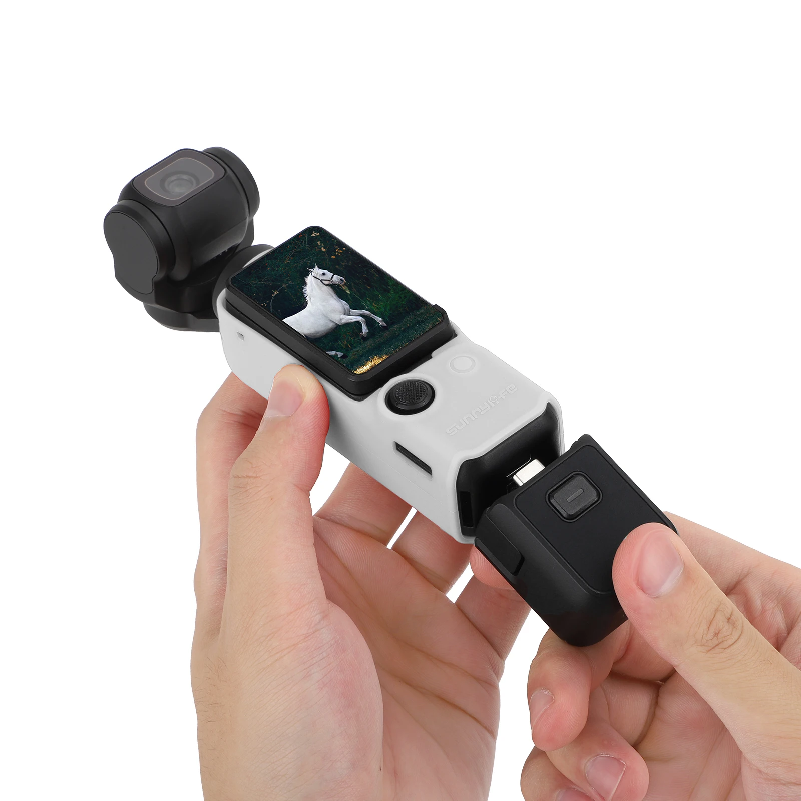 Silicone Case for DJI Pocket 3 Handle Protective Cover Lens Cap Soft Shell for DJI Osmo Pocket 3 Gimbal Camera Accessories