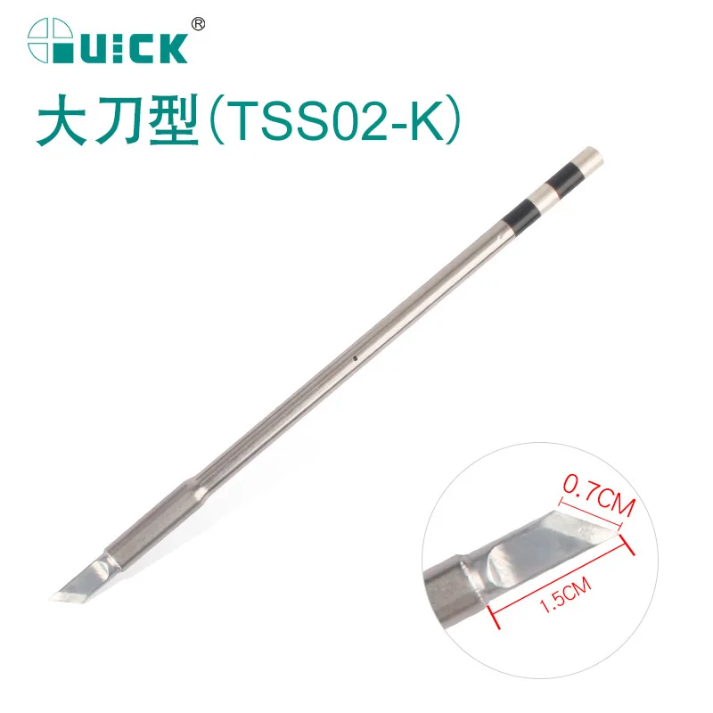 copper welding rod Original QUICK TS1200A Lead Free Soldering Iron Tip Handle Welding Pen Tools Electric Welding Iron Tip Repair Tool TSS02-J-K-2C wire welding Welding & Soldering Supplies