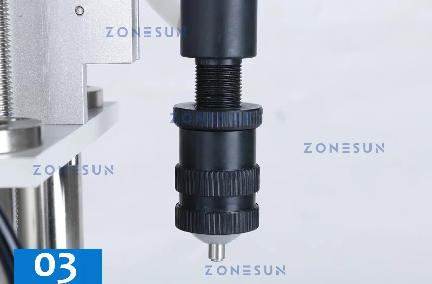 ZONESUN ZS-YTZL500S Máquina de enchimento de líquido para perfume de bico único a vácuo pneumático 