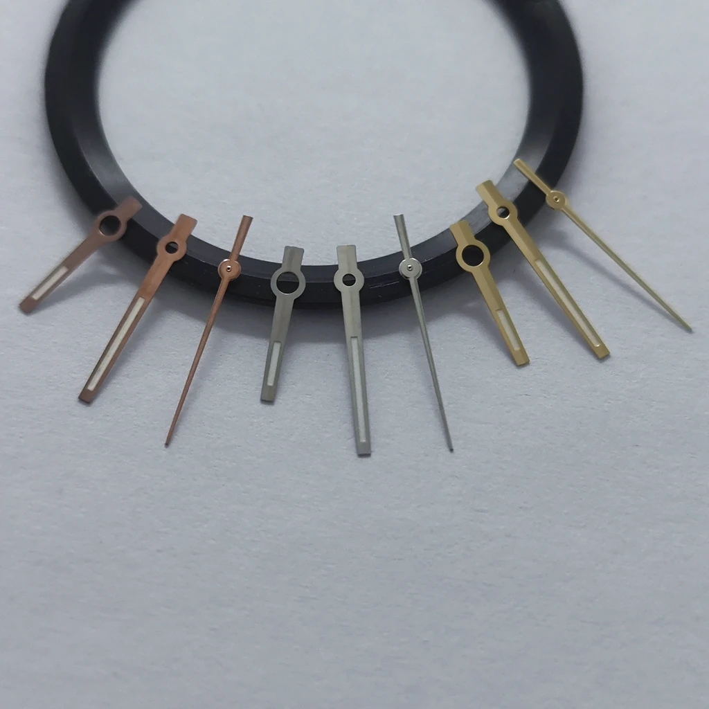 Watch Hands NH35 NH36 NH38 NH70 NH72 4R35 4R36 Green Luminous Rose Gold Silver Gold Gun Red Blue