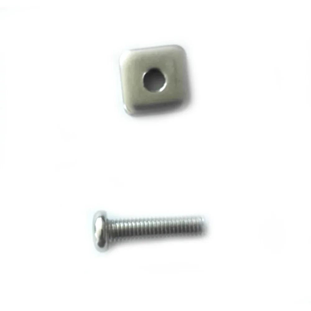 Surfboard Screws 2sets M4 M5 Stainless Surf Fin Plates Screw Channel Sliding Fin Box Plate