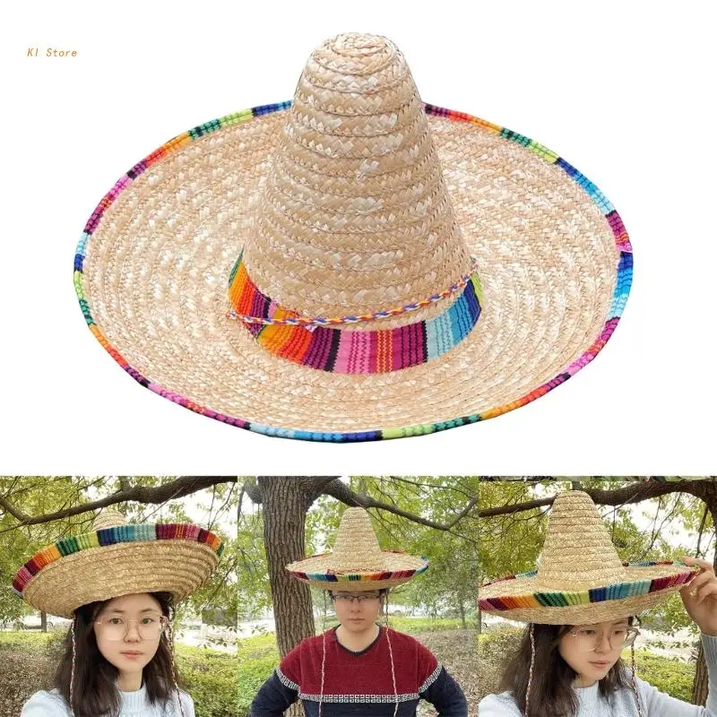 

Fiest Hat Sombrero вечерние Hat Mini мексиканские Sombrero Hat Соломенная Шляпа-сомбреро