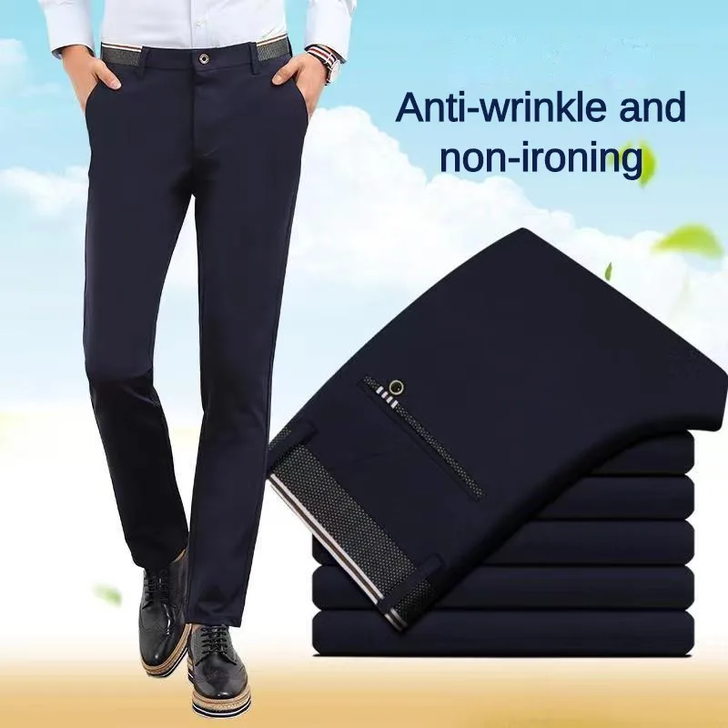 Stretch Pants, Business Pants, Suit Pants, Men Pants for Spring and Summer