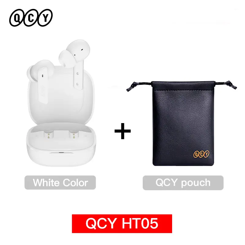 QCY HT05 ANC Wireless Earphone 40dB Noise Cancelling Bluetooth 5.2 Headphone 6 Mic ENC HD Call TWS Earbuds Transparency Mode - Image 19