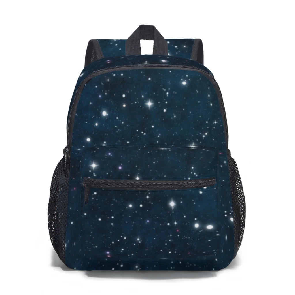 

Kids Backpack Nebula sky stars Kindergarten Children Mochila School Bag