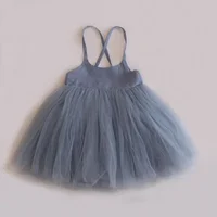 Summer Girl Dress Princess Baby Mesh Tutu Dresses Kids Birthday Party Costume 4