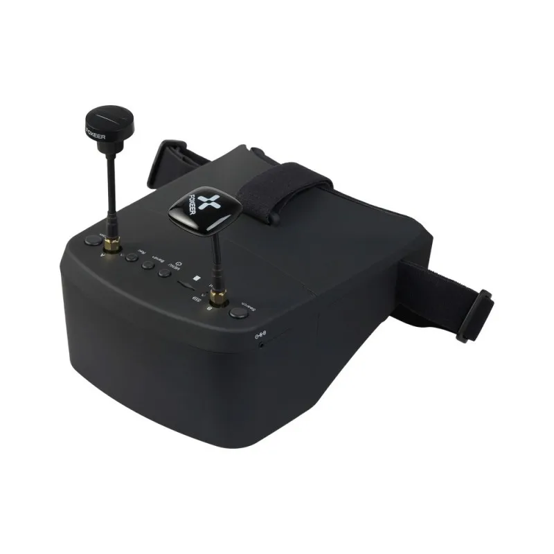 

Foxeer 5.8G 40CH Dual Receiver FPV Goggles 800*480 300cd/m2 Built-in 7.4V 1430mAh Battery DVR for FPV Freestyle DIY Parts