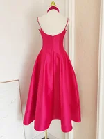 IEQJ-فساتين حريمي مخملية فرنسية بحمالة خصر عالي ، نحيف ، سوينغ كبير ، فستان سهرة متين ، ملابس جديدة ، 3WQ8778 ، 2023 1