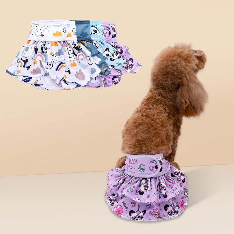 Pet Dog Physiological Pants dog diapers pet diapers dog nappies Wearable Infection Prevention Tail Opening Firmly Fixed Anti-seepage Drip