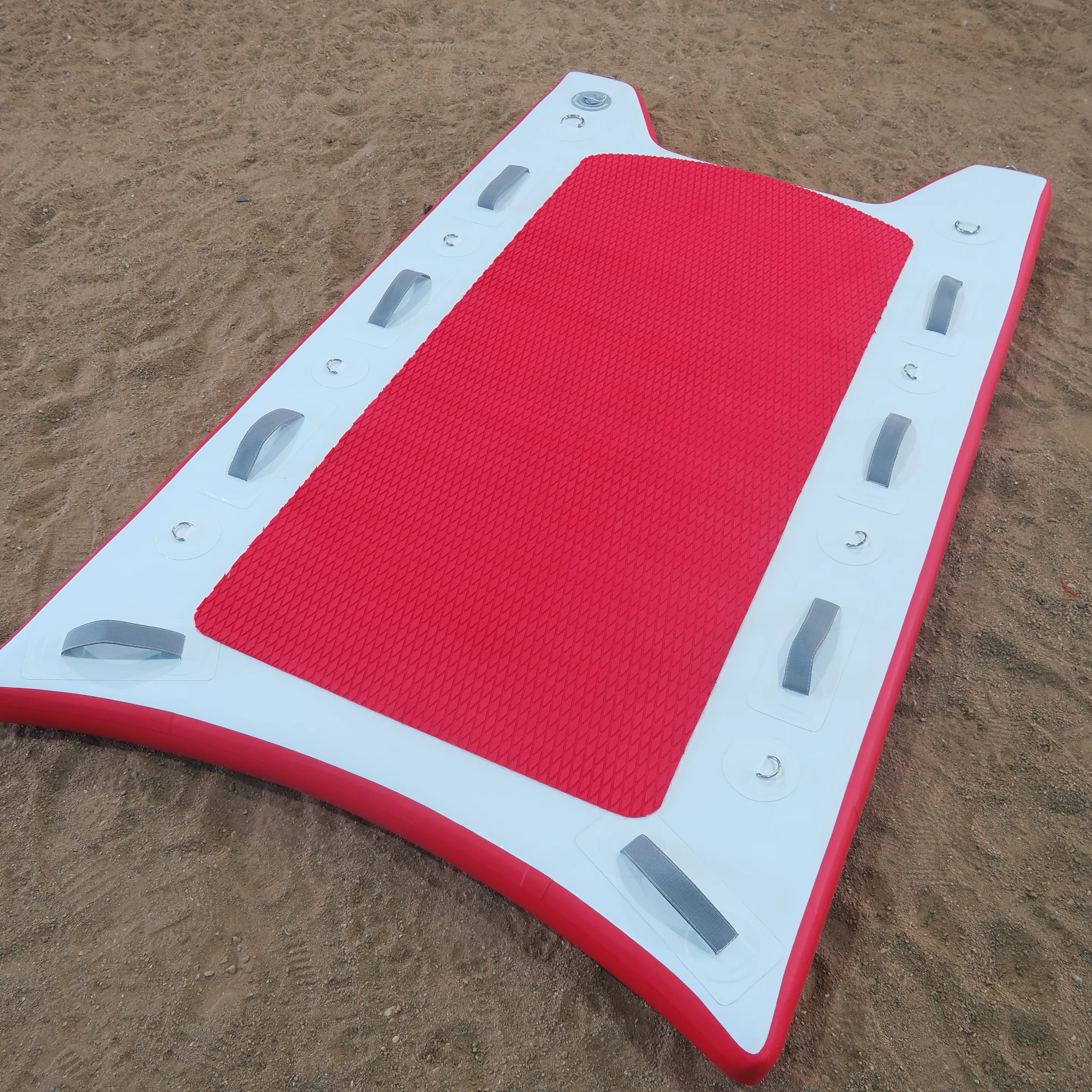 Surf Rescue Water Sport Platform Craft Inflatable Rescue Board Drop Stitch Inflatable Jet Ski Sled