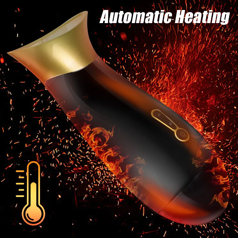 Αρσενικό σέξι γοργόνα αυνανιστής ηλεκτρική θερμαινόμενη αντλία δονητής στόμα για άντρες Glans που πιπιλίζει αληθινό puss_voghion.com