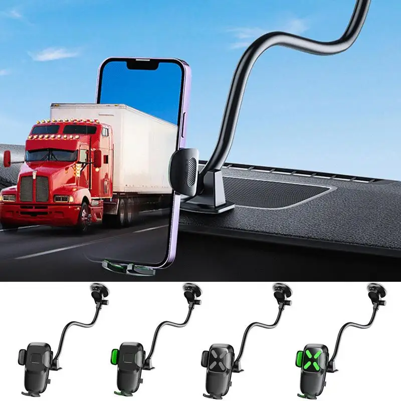 

Car Phone Holder Suction Cup Adjustable Universal Holder Stand In Car GPS Mount Thickened Car Phone Bracket Car Accessories