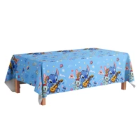 Stitch Party Tablecloths, 3pcs Stitch Party Decorations Tablecloths set-Stitch Tablecloth,Stitch Party Table Cover etc 1