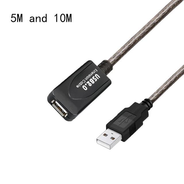 Active Extension Cable Extender USB Hi Speed Signal Extender 10m