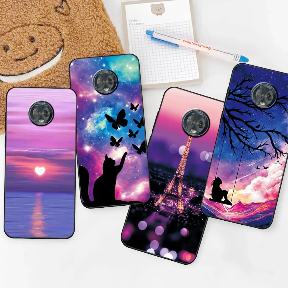 Case For Moto G6 Plus Coque Moto G6 Play TPU Soft Silicone Phone