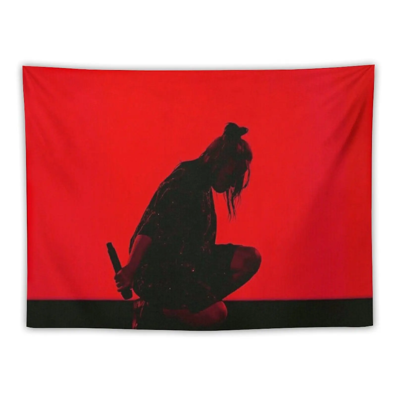 

red silhoutte Tapestry Decorative Wall Murals Carpet On The Wall Bathroom Decor Tapestry