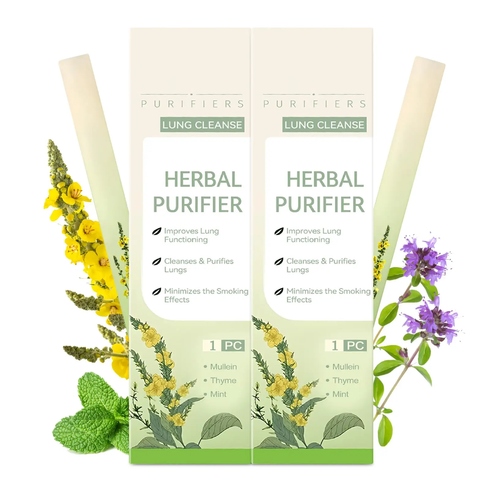 1PCS Upgraded Herbal Purifier Pen for Improving Sleep Melatonin Diffusion Pen Herbal Blend Diffuser Long-Lasting Flavored Air