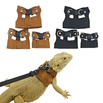 PU Leather Reptile Harness 1