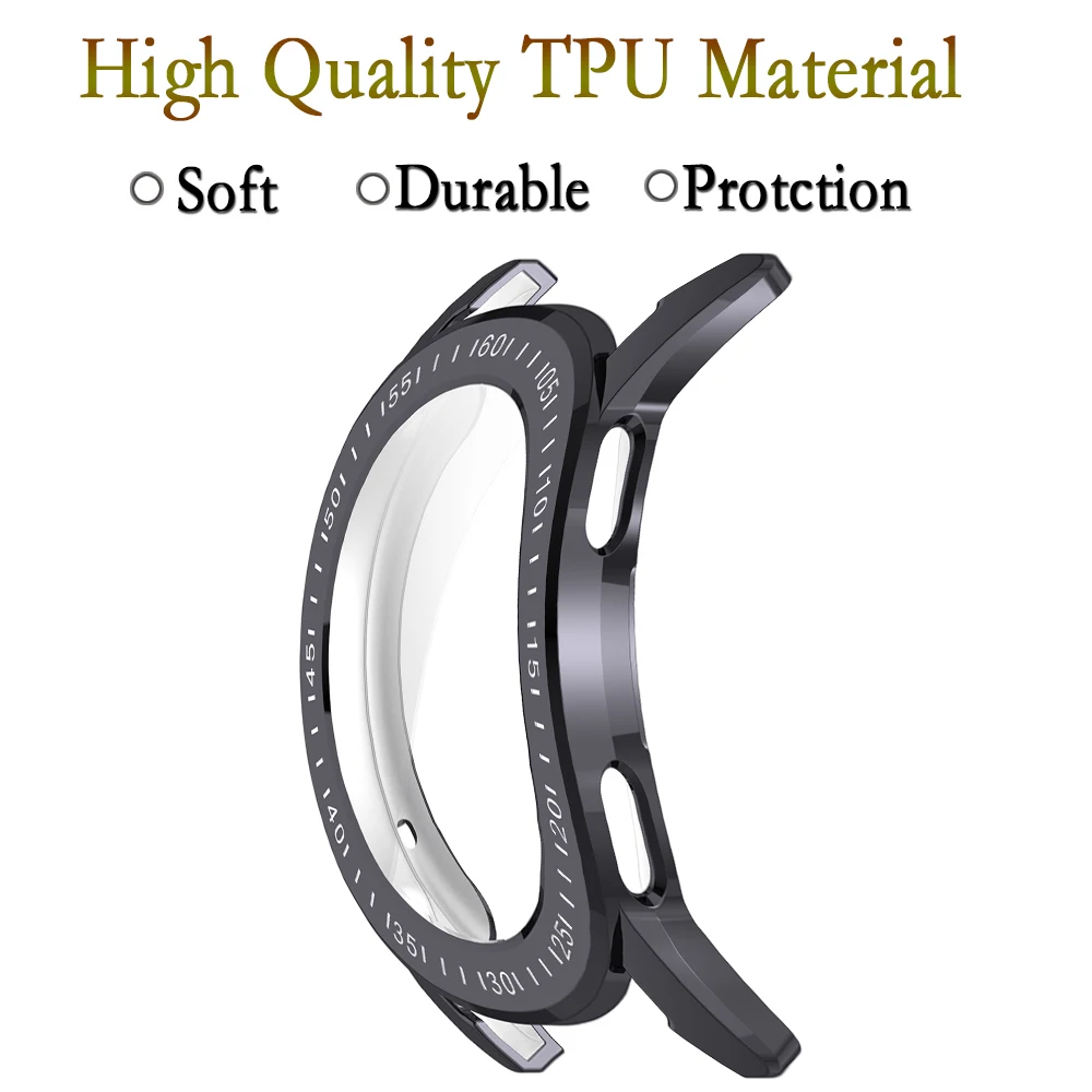 Soft Clear TPU Screen Protector and Transparent Cover for Smartwatch Protection