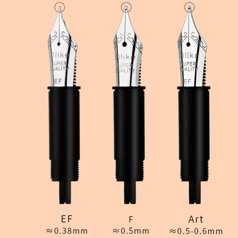 1Pcs Majohn 24# Fountain Pen Universal Nib Replace Point Extra Fine/Fine/Little art tip Stainless steel tip Iridium Nib Set fountain pen nibs